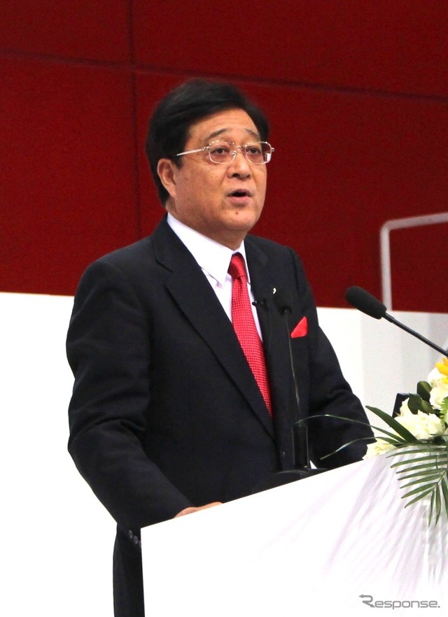 三菱自動車工業の益子修社長(参考画像)