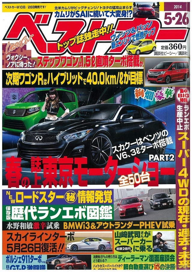 ベストカー5月26日号