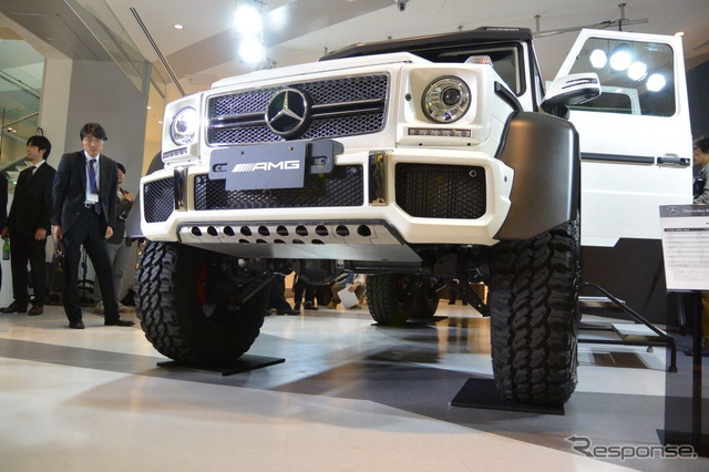 メルセデスベンツ G 63 AMG 6×6 発表会