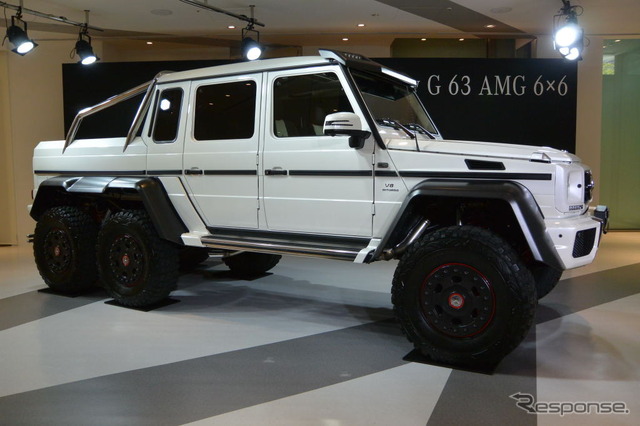 メルセデスベンツ G 63 AMG 6×6 発表会