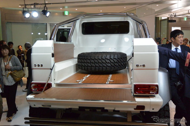メルセデスベンツ G 63 AMG 6×6 発表会