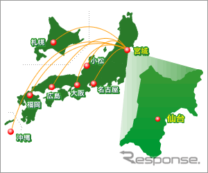 仙台空港　国内線