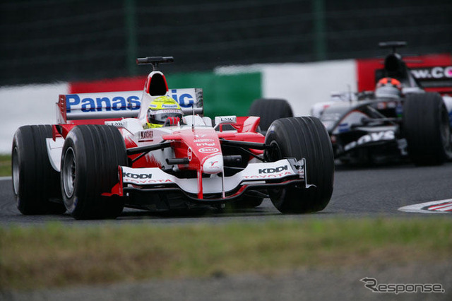 【F1日本GP】予選…トヨタ シューマッハ、ポール