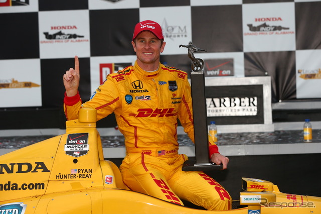 2012年以来の王座獲得を目指すハンターレイ。写真:INDYCAR
