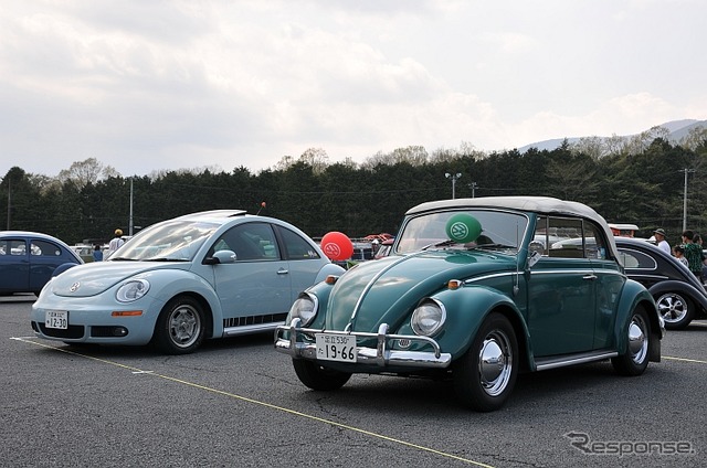 新旧VW ビートル