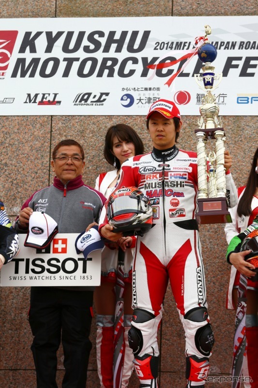 高橋巧選手(ホンダ)