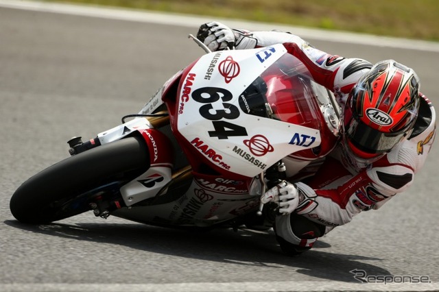 高橋巧選手(ホンダ)