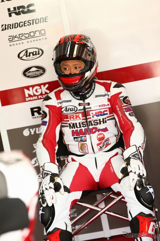 高橋巧選手(ホンダ)