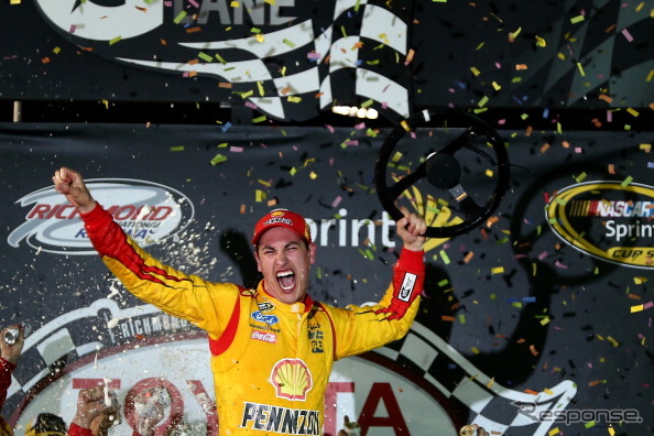 トヨタ・オーナーズ・400で今季2勝目を飾ったジョエイ・ロガーノ