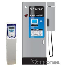 ファミリーマート、全国500店舗にEV・PHEV向け急速充電設備を整備