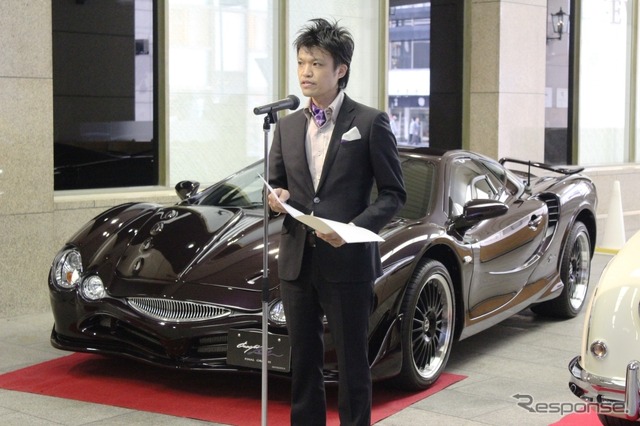 ミツオカ事業部開発部課長の青木孝憲さん