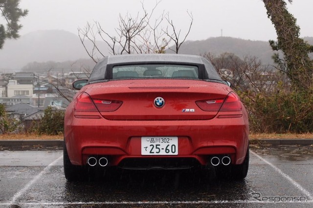 【BMW M6カブリオレ 試乗】洗練された滑らかさと、豪快さと…松下宏