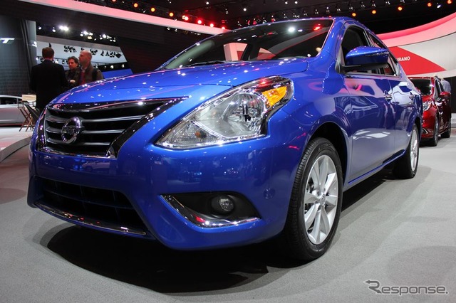 日産 ヴァーサ セダン の2015年モデル(ニューヨークモーターショー14)