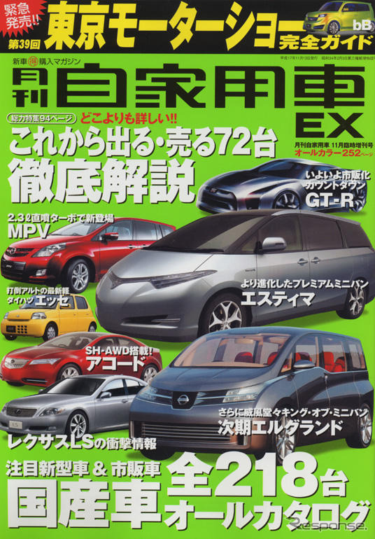 東京モーターショー72台の衝撃!