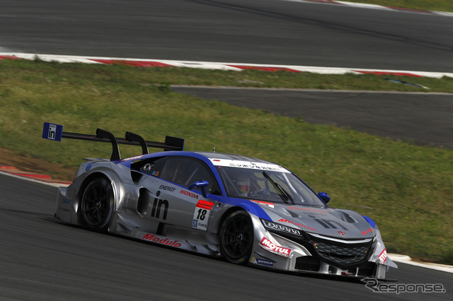 ホンダ勢で唯一の完走となった#18 NSX-CONCEPT-GT。写真:Honda