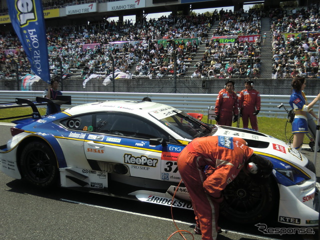 開幕ウイナーの#37 レクサスRC Fは今回決勝5位。