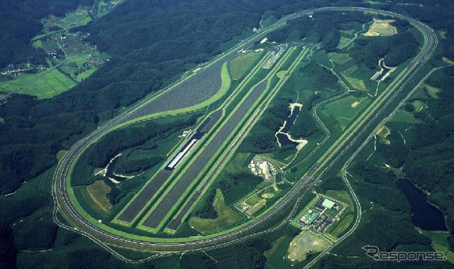 JARI新テストコース竣工---スクープ対策にも抜かりなし