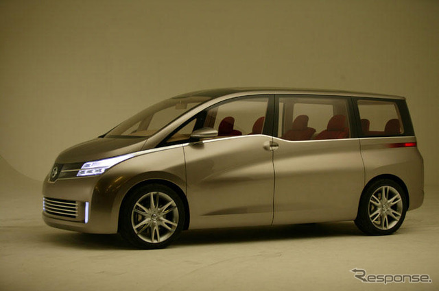 【東京モーターショー05】デザインの文法を破る日産 アメニオ
