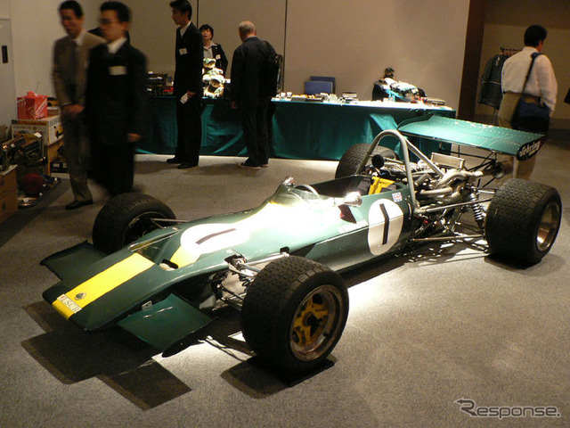 【写真蔵】ロータス06モデル発表会、歴代車も登場