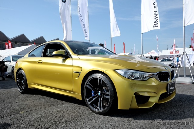 BMW M4クーペ 公開(SUPER GT 第2戦)