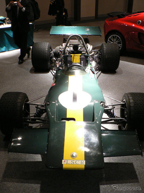 【写真蔵】ロータス06モデル発表会、歴代車も登場