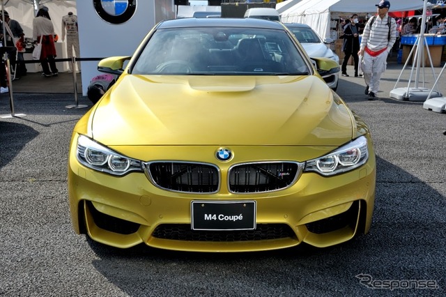 BMW M4クーペ 公開(SUPER GT 第2戦)