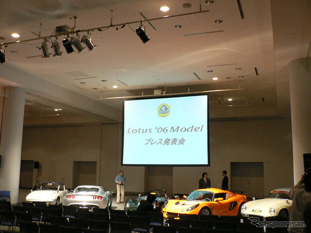 【写真蔵】ロータス06モデル発表会、歴代車も登場