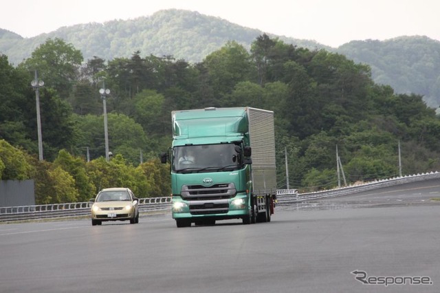 オートクルーズのテスト