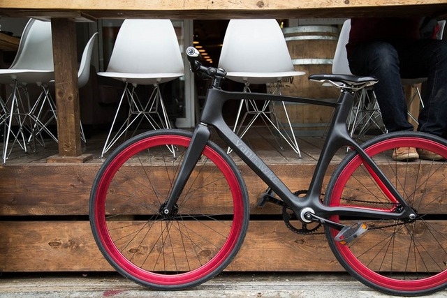 自転車内蔵のナビシステム/プローブ情報の取得で、リアルタイム交通情報の精細化も