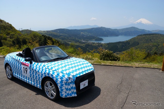 ダイハツ コペン 新型、ファンが箱根でその走りを堪能