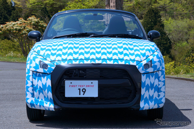 新型 コペン 試乗会(箱根ターンパイク)