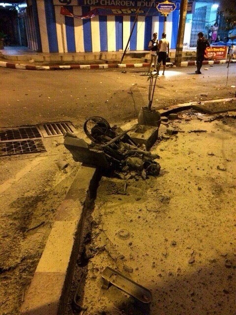 タイ深南部30カ所で連続テロ マレーシア国境の町で1人死亡、9人けが