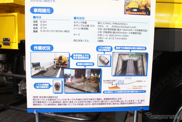 高圧洗浄車
