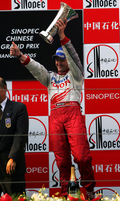 【トヨタF1】ラルフ、最終戦で表彰台