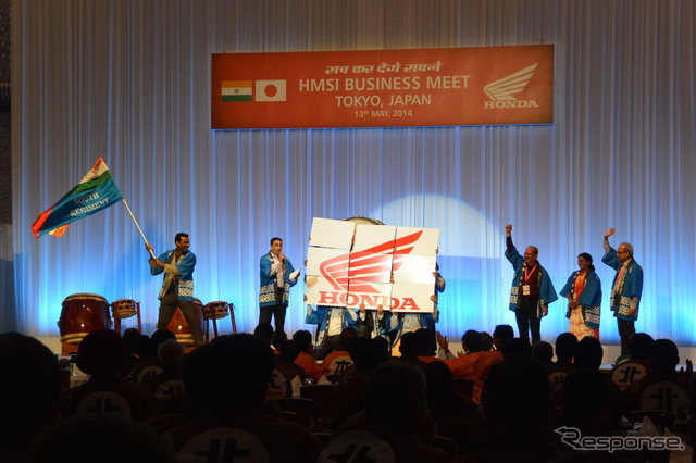 ホンダ インド二輪車ディーラー大会