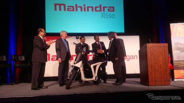 インドのマヒンドラ&マヒンドラの米国初のテクニカルセンターの正式開業記念式典