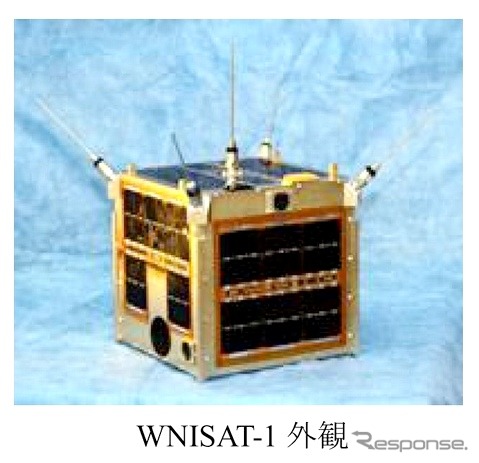 WNISAT-1の外観