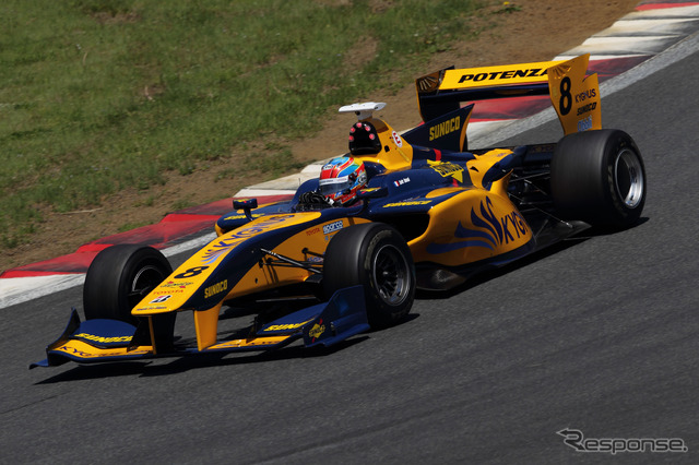 決勝レース2で4位だったデュバル。写真:TOYOTA
