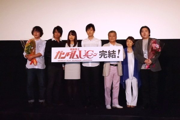 池田秀一さんに涙、35年の歴史に思いを馳せる 潘恵子さんもサプライズ登壇「ガンダムUC」ep7初日舞台挨拶