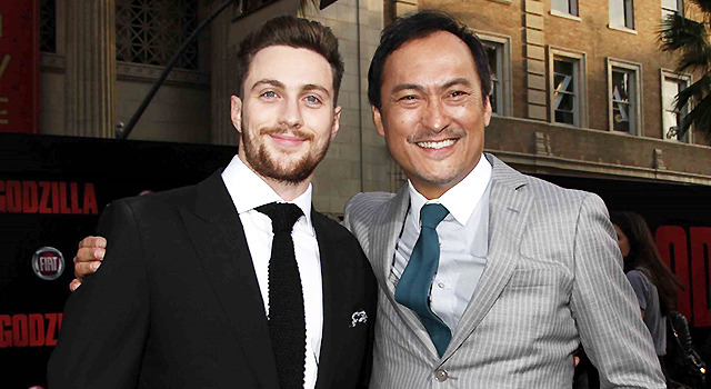 アーロン・テイラー=ジョンソン&渡辺謙/『GODZILLA』ワールド・プレミア in L.A
