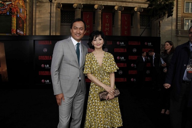 渡辺謙&南果歩夫妻/『GODZILLA』ワールド・プレミア in L.A
