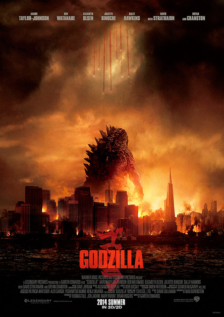 USデザイン・リバーシブルポスター/『GODZILLA』-(C) 2014 WARNER BROS. ENTERTAINMENT INC. & LEGENDARY PICTURES PRODUCTIONS LLC