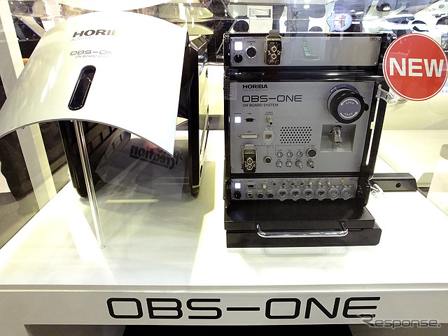 堀場製作所の車載型排ガス計測システム「OBS-ONE」