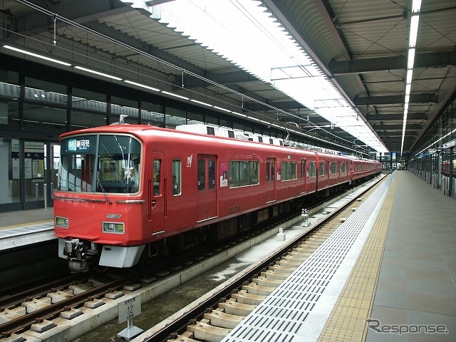 名鉄と近鉄は9月から、名古屋駅を接続駅とする両社線の連絡IC定期券を発売する予定と発表した。写真は名鉄側連絡範囲の中部国際空港駅。