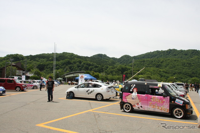 スキー場に痛車集結 「第9回痛Gふぇすたinめいほう」…25日開催