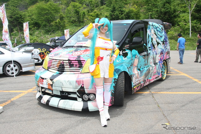 スキー場に痛車集結 「第9回痛Gふぇすたinめいほう」…25日開催