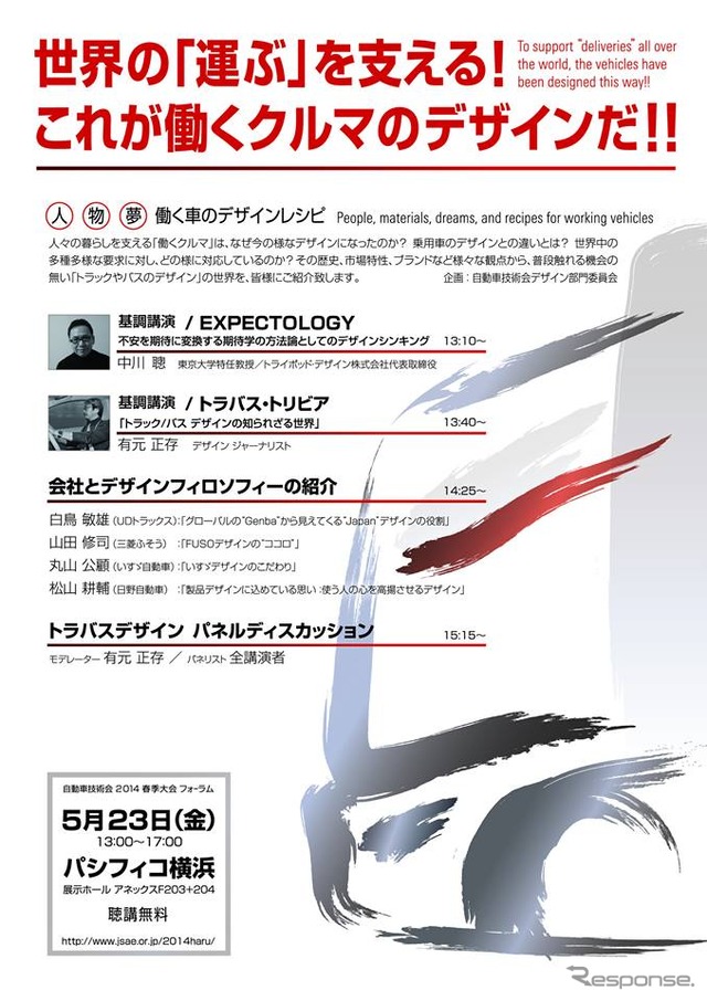 人とくるまのテクノロジー14 自動車技術会講演