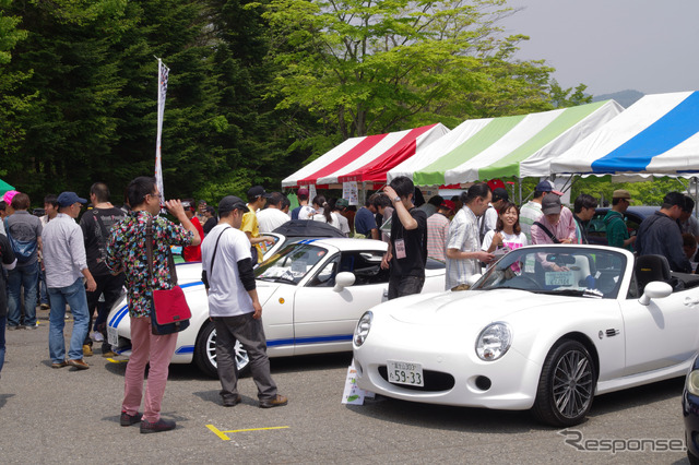 マツダ ロードスターのファンイベント「軽井沢ミーティング2014」が25日開催された