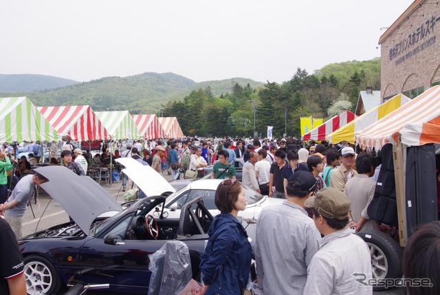 マツダ ロードスターのファンイベント「軽井沢ミーティング2014」が25日開催された