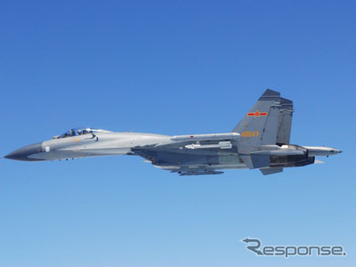 中国軍機Su-27(参考画像)